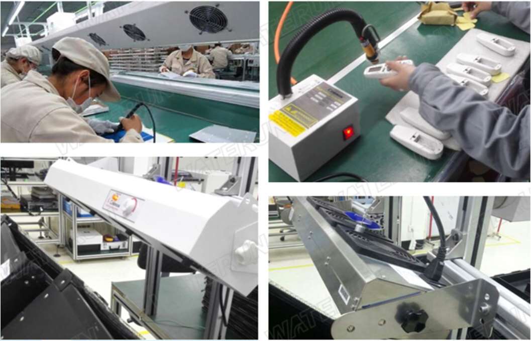 Quạt thổi ion khử tĩnh điện để bàn 2 đầu SL-010