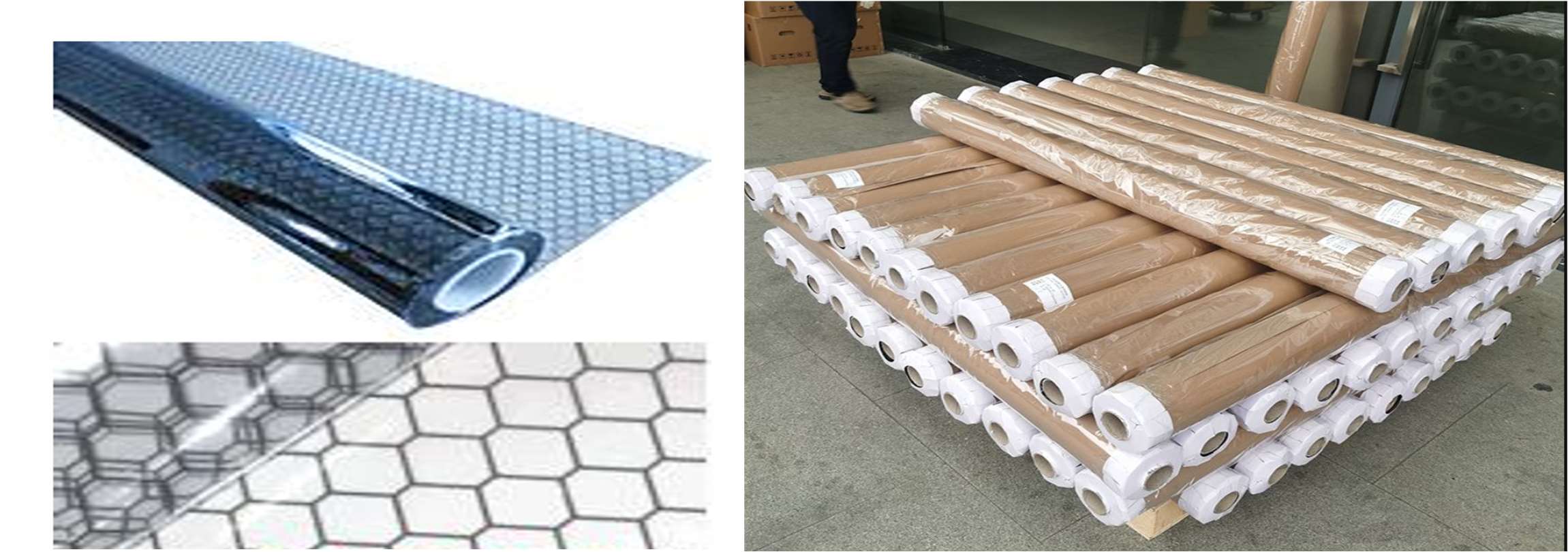 Màng nhựa PVC mắt cáo chống tĩnh điện (PVC Sheet with ESD Fox)
