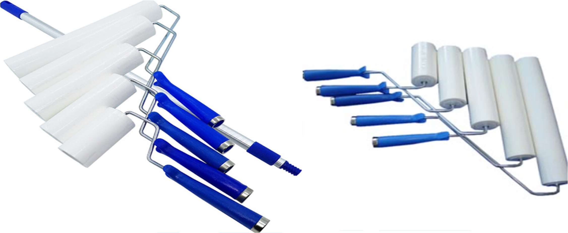 Con lăn dính bụi cầm tay phòng sạch PE Roller